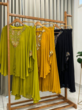 Indo-Western Chinnon Party wear Dress