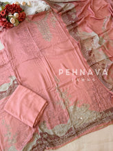 Muslin Unstitched Suit-338
