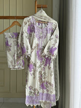 Cotton Casuals with Self Embroidered Dupatta-3909