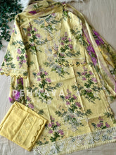 Unstitched Lawn Suit-1401