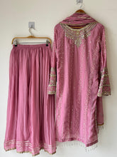 Pink Party wear Sharara Suit