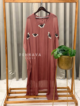 Butterfly Handworked Kaftan Suit