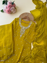 Chinnon hand worked party wear-2 color options