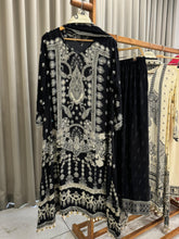 Premium Crepe Tassel detailed Suit-2164