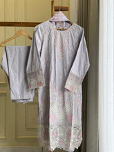 Binsaeed Pakistani Embroidered lawn Suit-0863