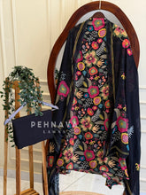 Floral Embroidered Unstitched Suit 4367