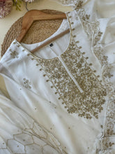 Pure Chinnon handworked Salwar