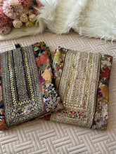 Floral Patterned Muslin Suit 234