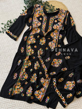 Multi black Chikankari Set (7/8 working days For Dispatching)