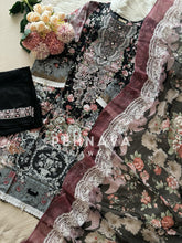 Paki printed suit with embroidered dupatta-3446