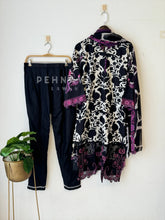 Embroidered Lawn Suit with Printed Dupatta-Chiffon-1417 - Pehnava Lawns