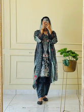 Floral Printed Casual Wear Cotton Suit-3723