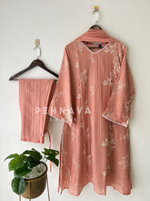 Floral Vine Embroidered Suit
