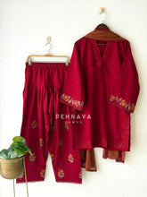 Floral Embroidered Farshi Salwar-LRC311