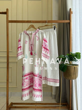 Premium Cotton Satin Blend Tunic Set-j6103