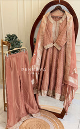 Embroidered Anarkali Ensemble 5713