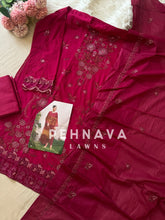 Cotton Suit Featuring embroidered dupatta-1065