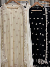 Heavy hand-worked suit Black&White