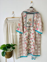 Floral Linen Ensemble-13443 - Pehnava Lawns