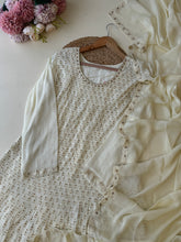 Heavy hand worked full gown