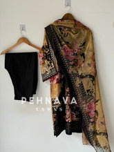 Black and brown combo Casual Suit-1315