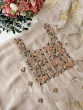 Premium Crushed Tissue Embroidered Unstitched Suit - Pehnava Lawns