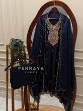 Premium Zardozi Embroidered Semi Stitched Suit-2657
