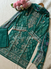 Cotton Suit Featuring Embroidery patches 3737