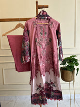 Cotton casuals suit pure chiffon dupatta-1