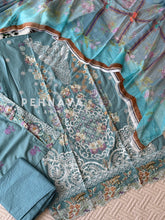 Embroidered Semi Stitched Suit-4213