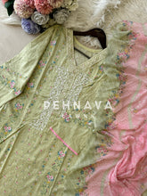 Blush Garden Embroidered Lawn Suit-4011