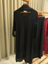 Chinnon hand worked party wear-Black2728