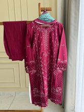 Dark Pink Embroidered Pakistani Suit-5364B