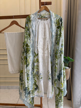 Embellished Floral Cotton Suit-1