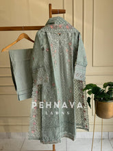 Premium Organza Party wear-shade2