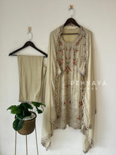 Floral Embroidered Suit