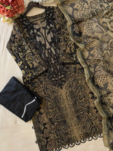 Floral Printed Ethnic Pak-Suit Ft. Chiffon/Cotton Dupatta-008