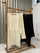 Organza handworked Indo-Western kaftan 10101