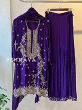 Premium hand worked sharara suit