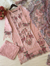 Peachy Blossom Unstitched Suit-1623 - Pehnava Lawns