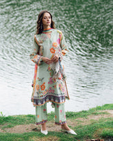 Printed Lawn Collection-Crimson Whisper