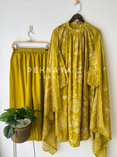 Mustard EthnicThree Piece Suit
