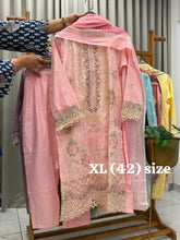 Signature Embroidered Three Piece Set