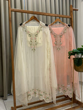 Heavy-handworked Premium Semi-stitched Suit