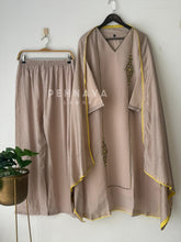 Handworked panel cut Chanderi Suit-3508 - Pehnava Lawns