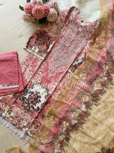 Floral Printed Cotton Suit 589