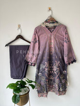 Embroidered Lawn Suit with Scallop Dupatta-1701 - Pehnava Lawns