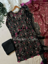 Cotton Printed Casual Suit-Chiffon Dupatta