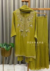Premium Handworked Chinnon Suit