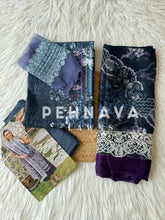 Printed casual suit with chiffon embroidered dupatta-1002